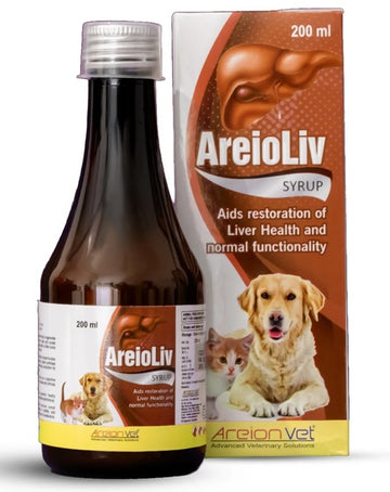Areion Vet - AreioLiv Syrup - Liver Health Support for Dogs & Cats